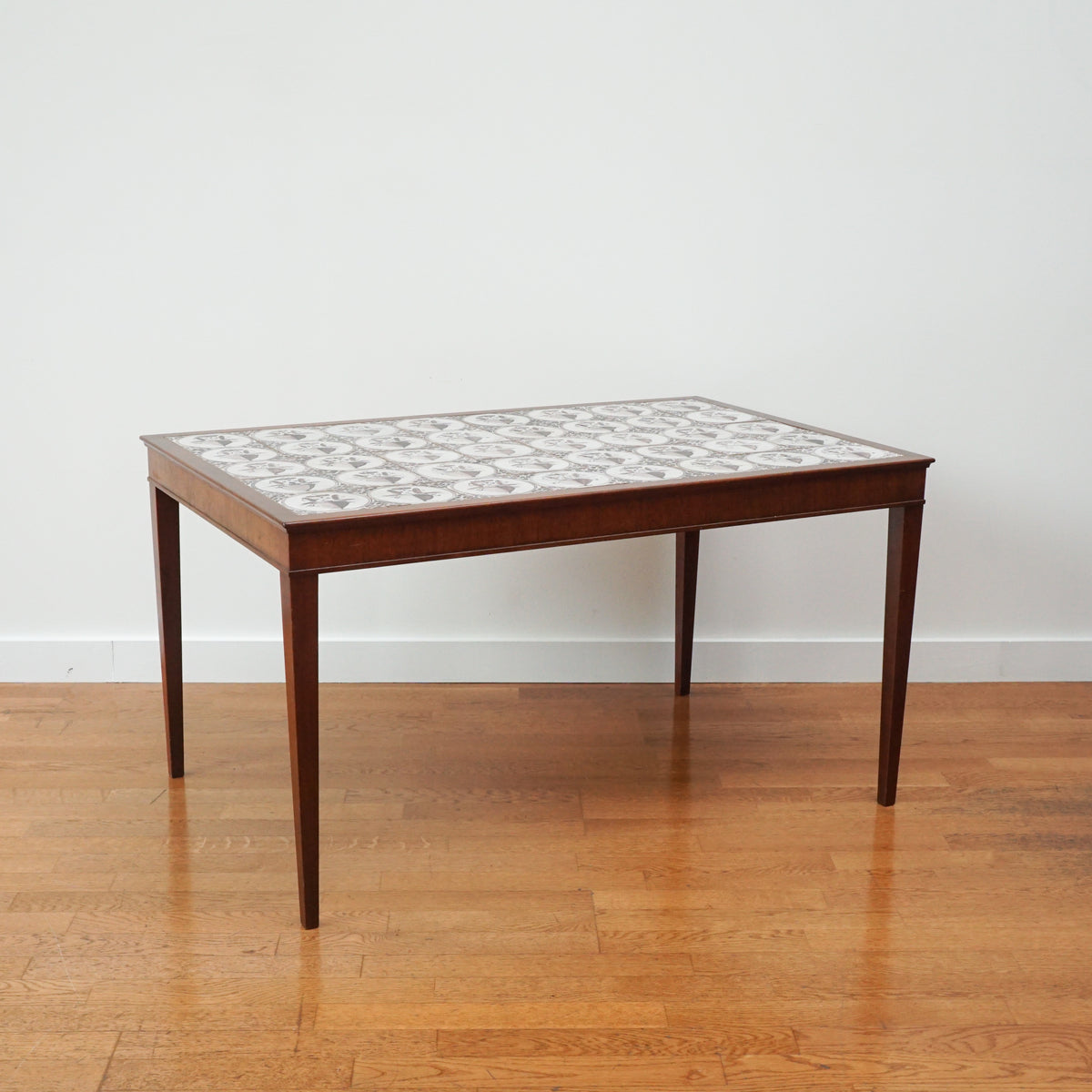 Mahogany Tile Cocktail Table by Fritz Heningsen – foley&cox HOME